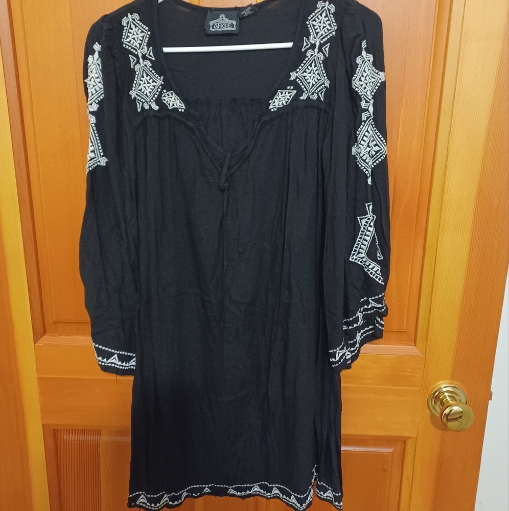 Angie Embroidered Dress